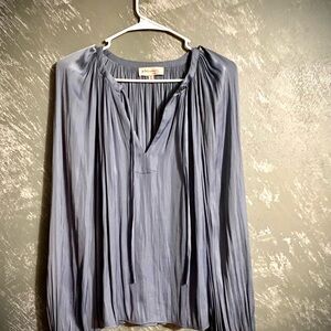 Philosophy Slate Blue Blouse